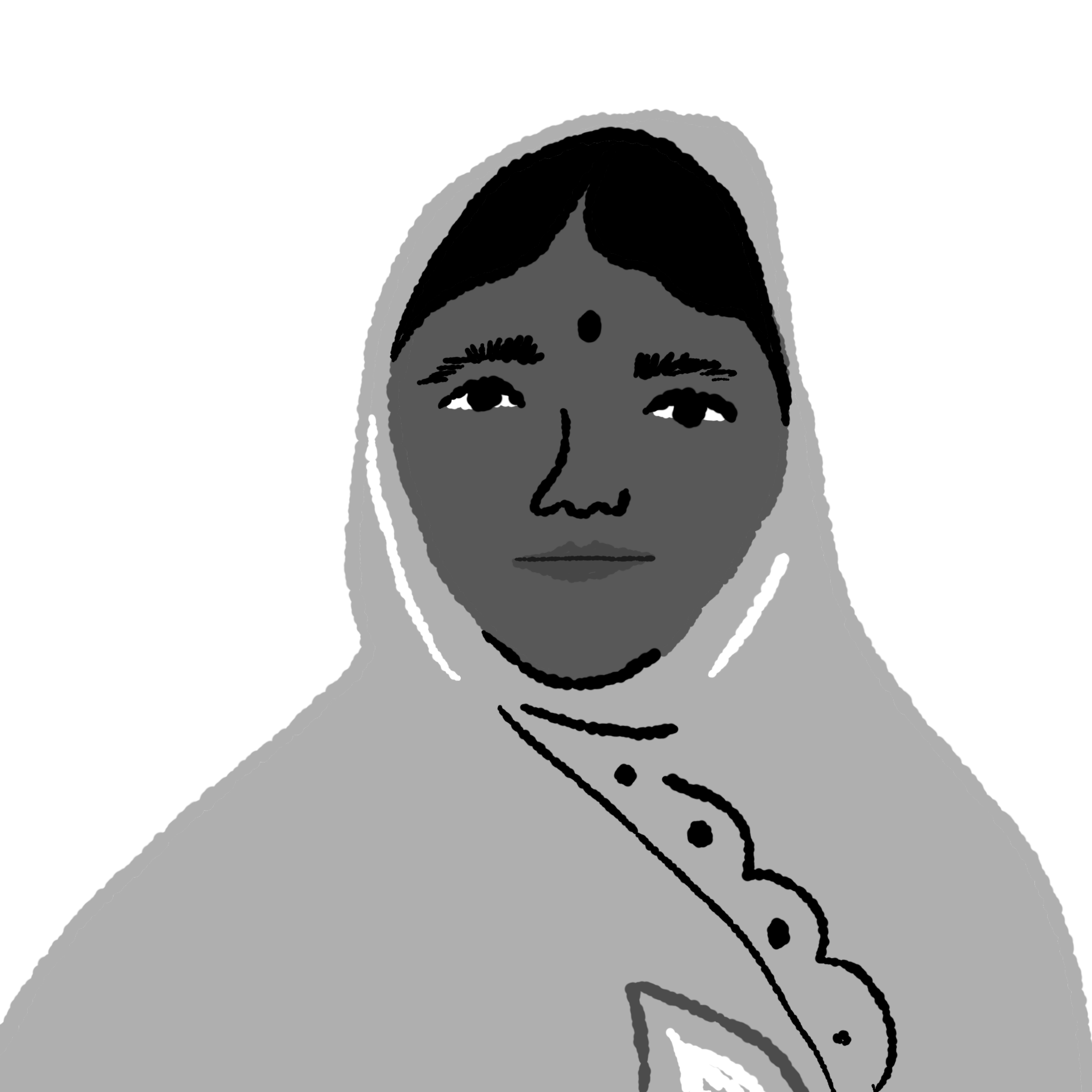 Illustration of woman